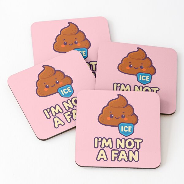 Item preview, ICE – I’m Not a Fan designed and sold by WheelieGdArt.