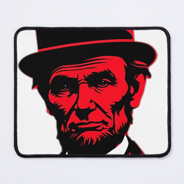 Item preview, honest abe in red designed and sold by NCNGDESIGN.