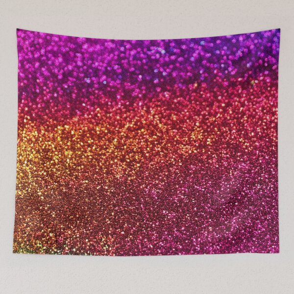 Item preview, Vibrant Rainbow Glitter Gradient designed and sold by SassyArtistry.