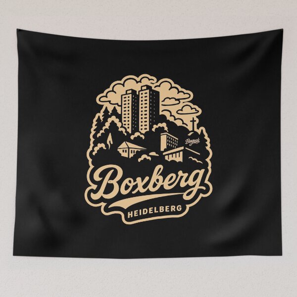 Item preview, Boxberg Hood Heidelberg Hand Lettering designed and sold by Boogosh.