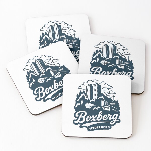 Item preview, Boxberg Heidelberg Script Lettering Design designed and sold by Boogosh.