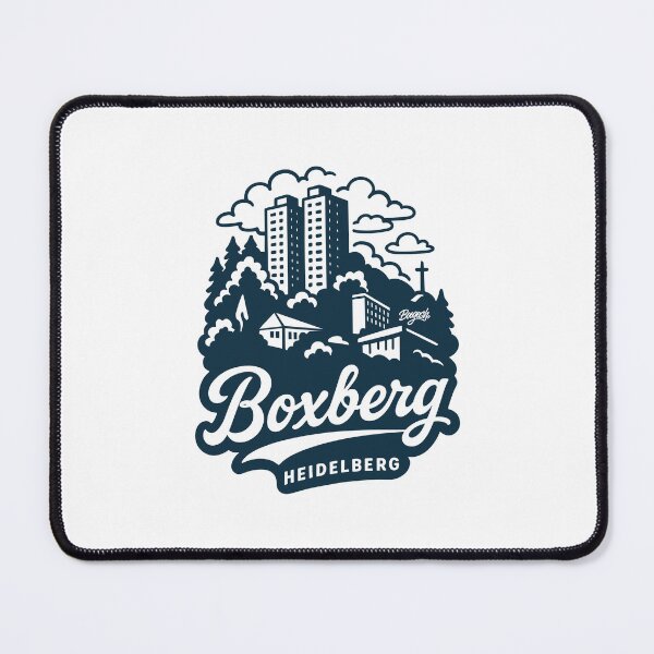Item preview, Boxberg Heidelberg Script Lettering Design designed and sold by Boogosh.