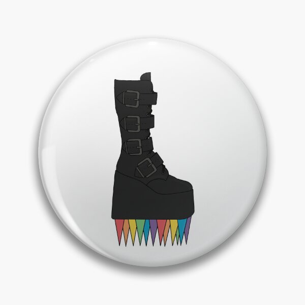 Item preview, Bota con clavos Pride designed and sold by Alyse Hendrix.