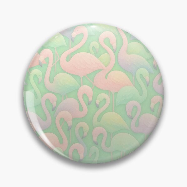 Item preview, Pastel Flamingo Pattern Seamless designed and sold by SassyArtistry.
