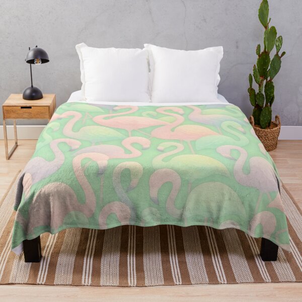 Item preview, Pastel Flamingo Pattern Seamless designed and sold by SassyArtistry.