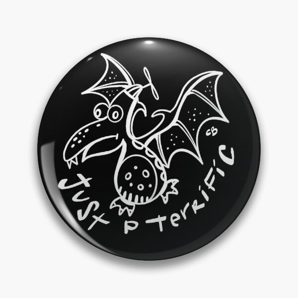 Item preview, Just Pterrific (black)  designed and sold by clarissebarbier.