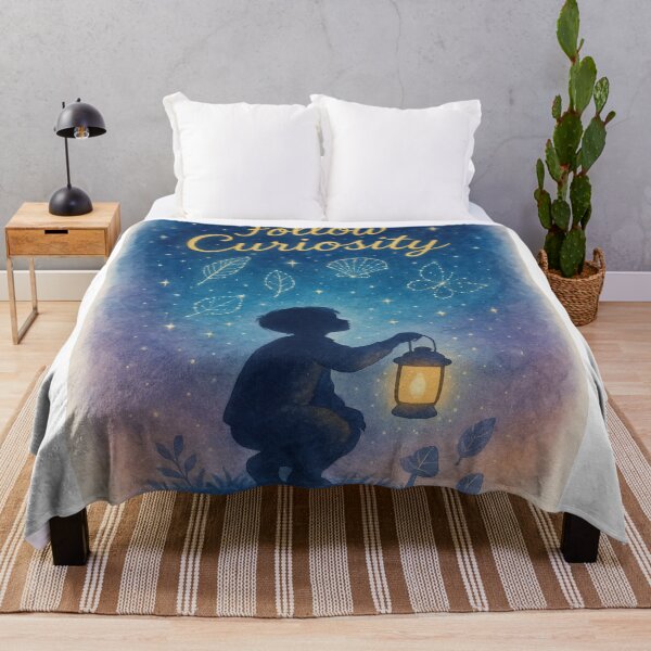Item preview, Follow Curiosity — Cosmic Watercolor of Childlike Wonder designed and sold by MforMontessori.