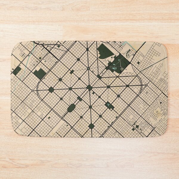Item preview, La Plata City Map of Argentina - Vintage designed and sold by deMAP.