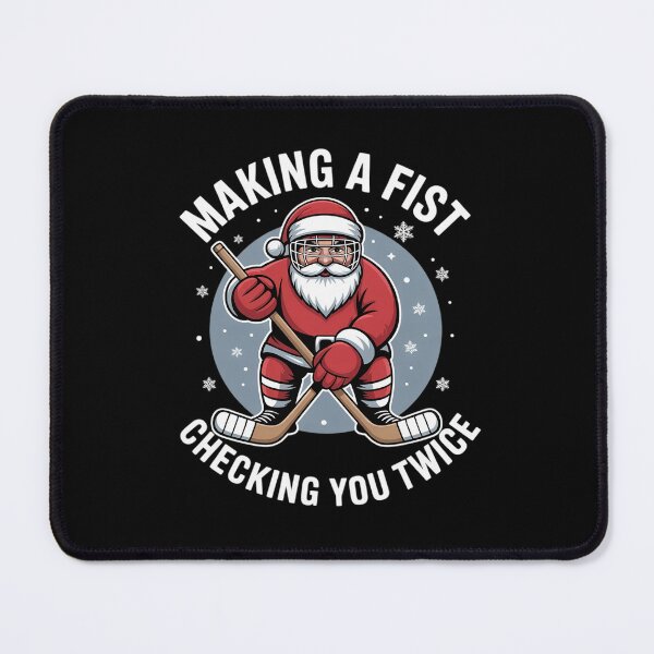 Item preview, Christmas Santa Hockey Player Goalie Xmas Funny Motivation designed and sold by AmparoBoyle.