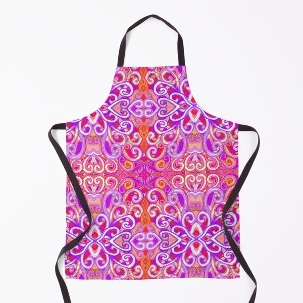 Item preview, Orange Pink Purple Filigree Painted by Kristi Duggins designed and sold by Kristi Duggins.