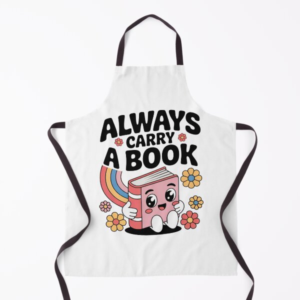 Item preview, Always Carry A Book, Cute Retro Kawaii Book designed and sold by graphic-genie.