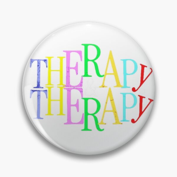 Item preview, Therapy & Therapy Multicolor Text Based designed and sold by DivineHaven.