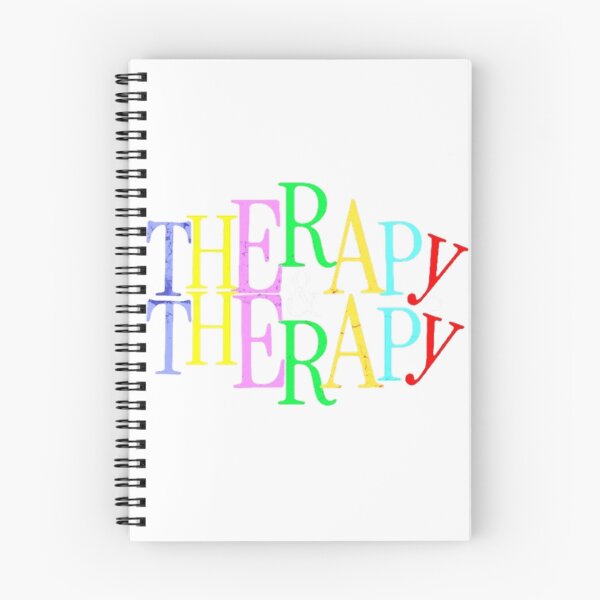 Item preview, Therapy & Therapy Multicolor Text Based designed and sold by DivineHaven.