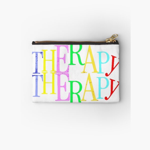 Item preview, Therapy & Therapy Multicolor Text Based designed and sold by DivineHaven.