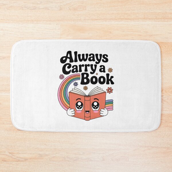 Item preview, Always Carry A Book, Cute Retro Kawaii Book designed and sold by graphic-genie.