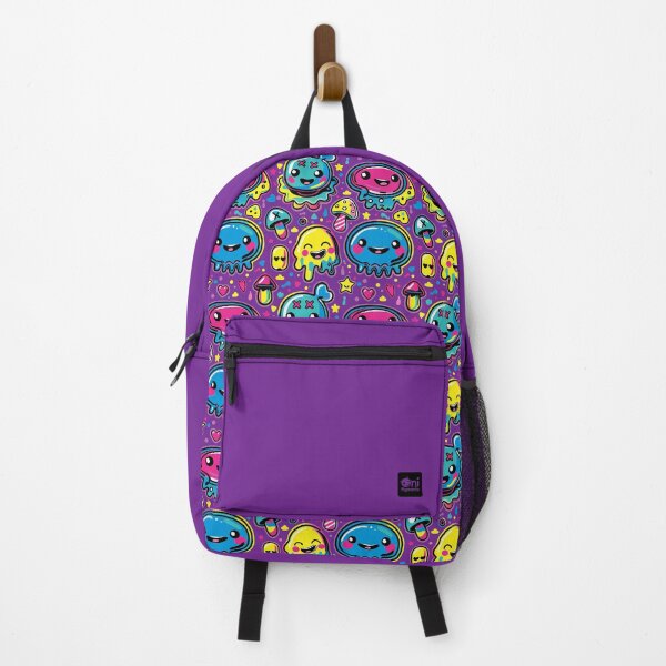 Item preview, Kawaii Kidcore Blobs over Purple designed and sold by Oni Figments.