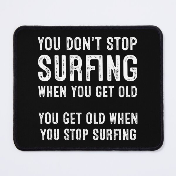 Item preview, Funny Old Surfing Lover designed and sold by RareBunny.
