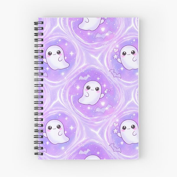 Item preview, Kawaii Purple Ghost Pattern designed and sold by EsenciaZen.