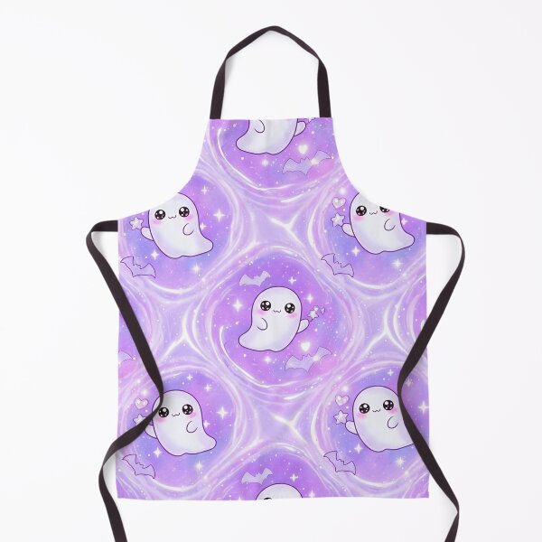 Item preview, Kawaii Purple Ghost Pattern designed and sold by EsenciaZen.