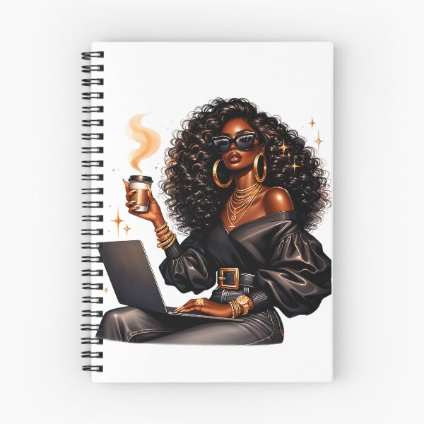 Item preview, Melanin Boss – Confident Afro Woman Style designed and sold by Lulunza.
