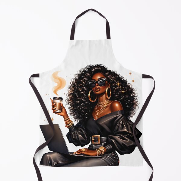 Item preview, Melanin Boss – Confident Afro Woman Style designed and sold by Lulunza.