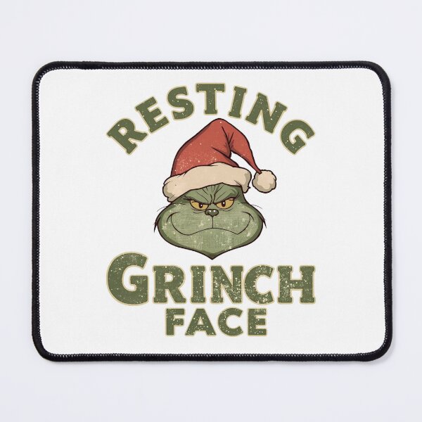 Item preview, Resting Grinch Face designed and sold by Nathaphat514.