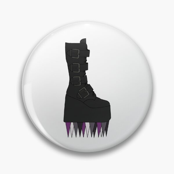 Item preview, Ace Spiked Boot designed and sold by Alyse Hendrix.