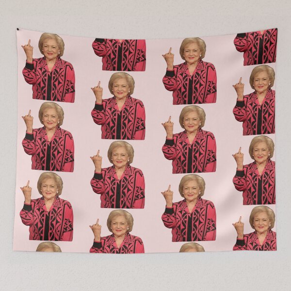 Item preview, Betty White Flipping The Bird designed and sold by pnkrose.