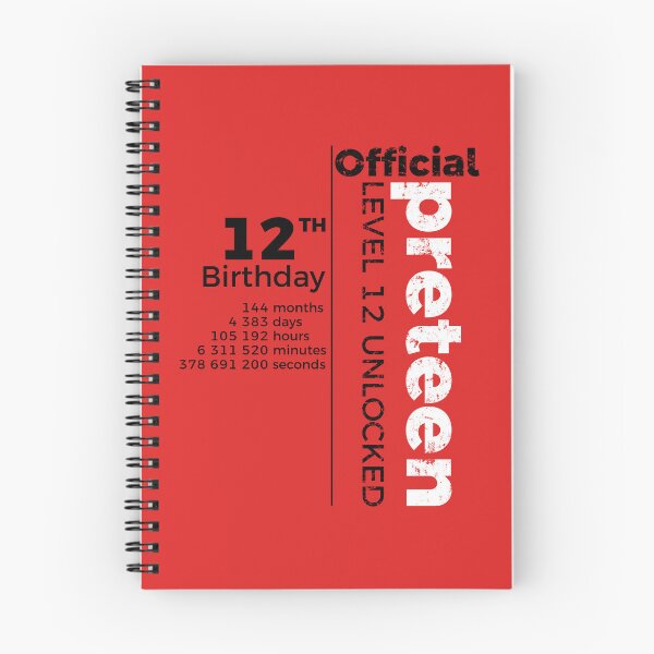 Item preview, 12th Birthday - Official Preteen Level 12 Unlocked Funny Gift designed and sold by NH2019.