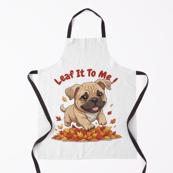 Item preview, Leaf It To Me Bullmastiff Dog Running in Fall Leaves Cute Autumn designed and sold by The Real Life Symphony.