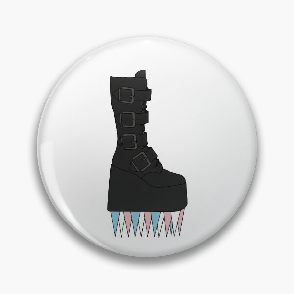 Artikelvorschau, Trans Spiked Stiefel entworfen und verkauft von Alyse Hendrix.