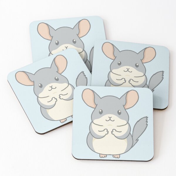 Item preview, Soft Kawaii CHINCHILLA illustration  designed and sold by tayaan.