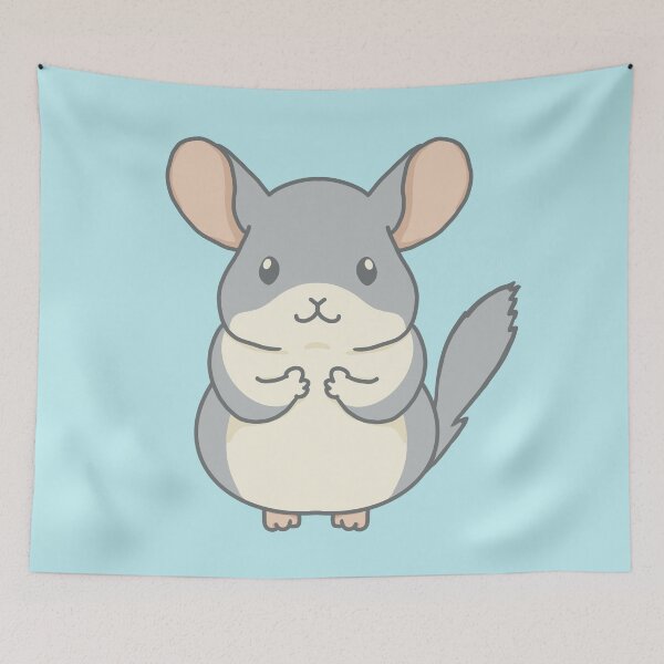 Item preview, Soft Kawaii CHINCHILLA illustration  designed and sold by tayaan.