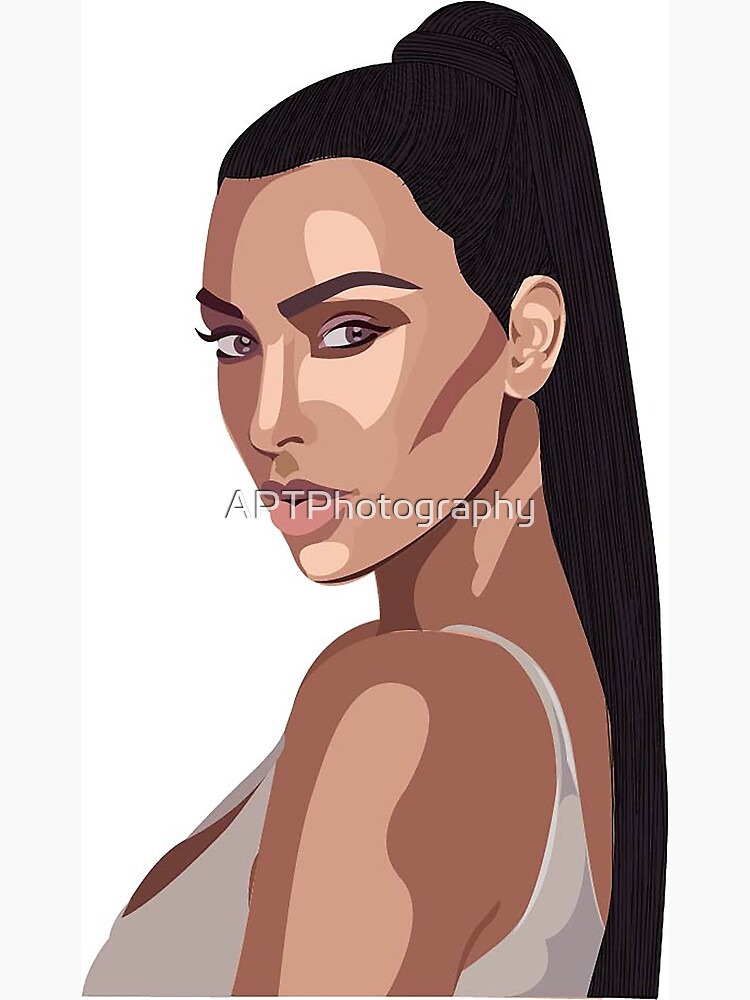 Who the F**k is Kim Kardashian Fairchild Paris Parchment Art Print newest