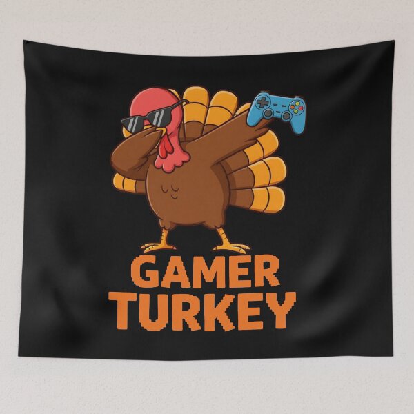 Item preview, Happy Thanksgiving Dabbing Gamer Turkey designed and sold by bethanyrodgers6.