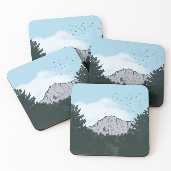 Item preview, Mount Hosmer-natural colours-Artsy designed and sold by Rock An Design.
