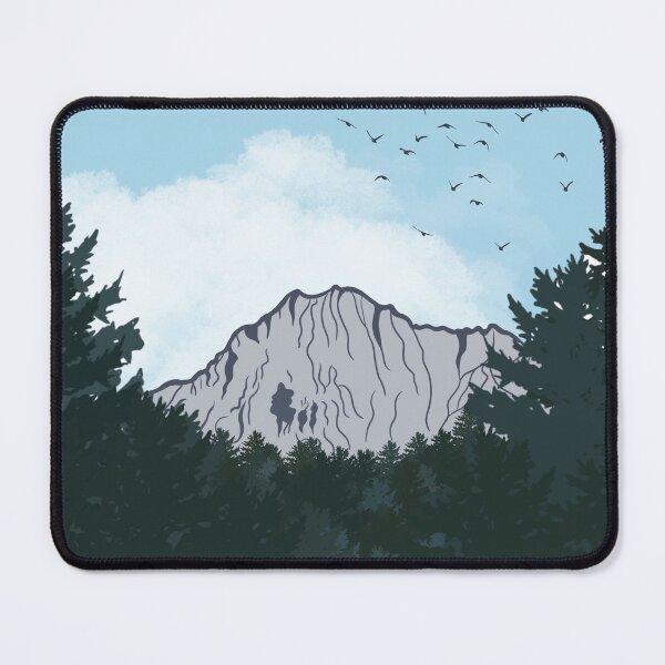 Item preview, Mount Hosmer-natural colours-Artsy designed and sold by Rock An Design.