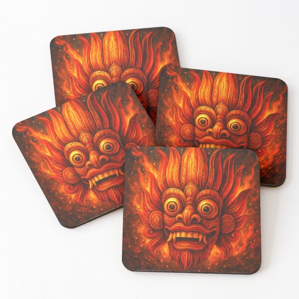 Item preview, Ceylon Luxe Collections – Gini Raksha (Fire Mask) Art designed and sold by Ceylon Luxe Collections.