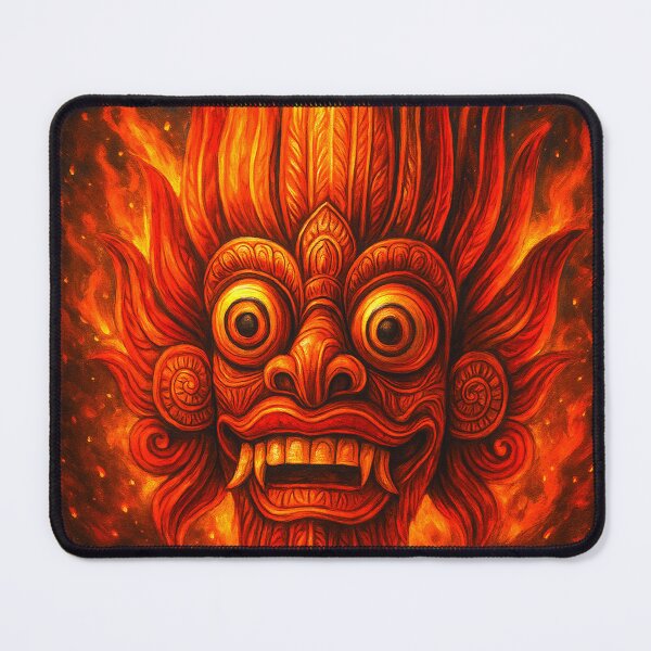 Item preview, Ceylon Luxe Collections – Gini Raksha (Fire Mask) Art designed and sold by Ceylon Luxe Collections.