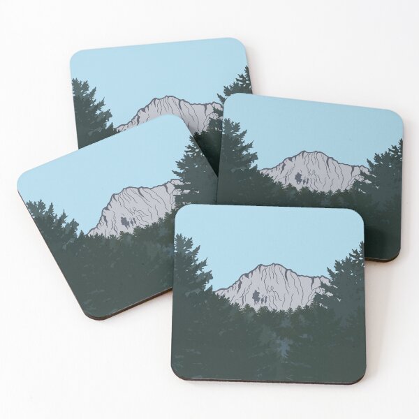Item preview, Mount Hosmer-more natural-Portrait designed and sold by Rock An Design.