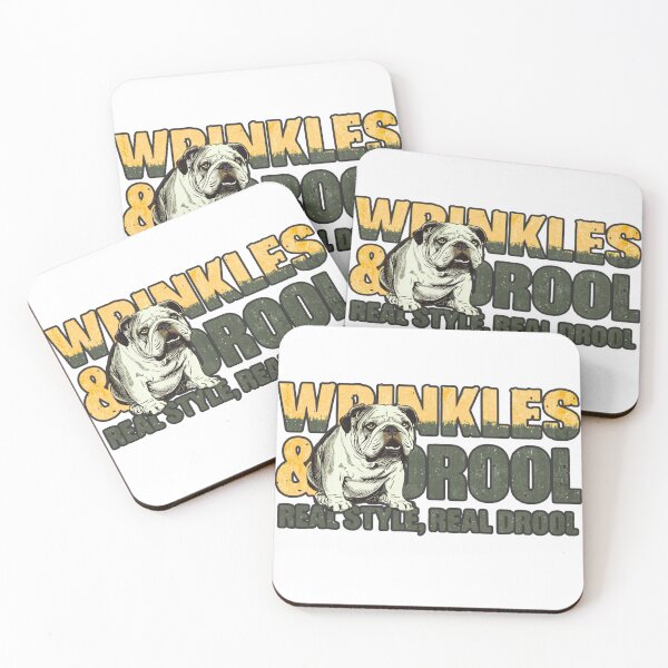 Item preview, Bulldog Wrinkles & Drool designed and sold by garts.