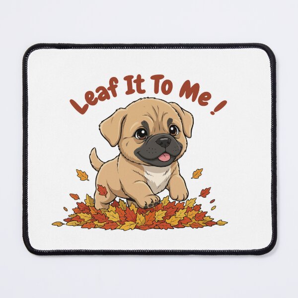 Item preview, Leaf It To Me Boerboel Dog Running in Fall Leaves Cute Autumn designed and sold by The Real Life Symphony.