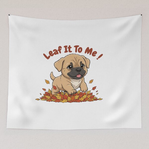 Item preview, Leaf It To Me Boerboel Dog Running in Fall Leaves Cute Autumn designed and sold by The Real Life Symphony.