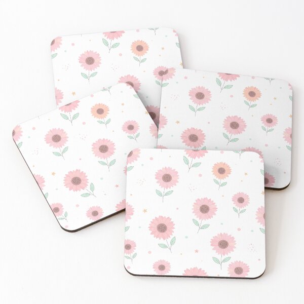 Item preview, Pastel Pink Sunflowers designed and sold by EsenciaZen.