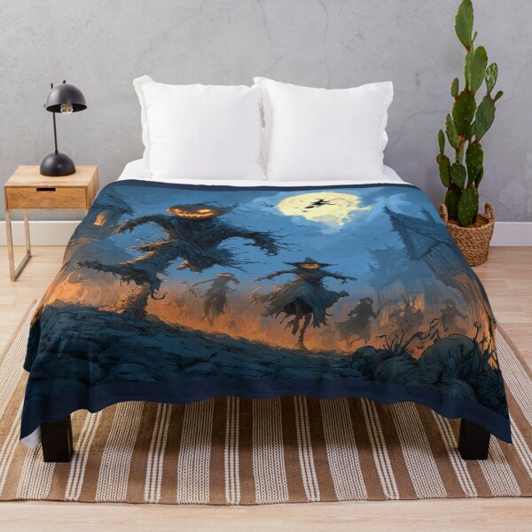 Item preview, The Pumpkin Horde Under the Moon designed and sold by ArgentoArt.