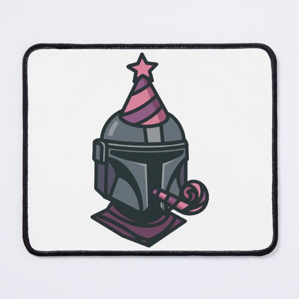 Item preview, Mando Helmet Birthday Party - Pink Purple designed and sold by retrofutured.