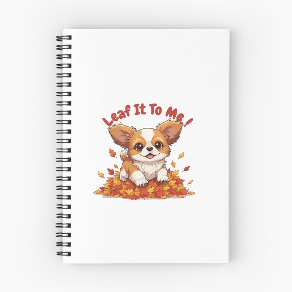 Item preview, Leaf It To Me Tibetan Spaniel Dog Running in Fall Leaves Cute Autumn designed and sold by The Real Life Symphony.