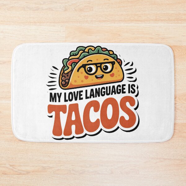 Item preview, My Love Language Is Tacos, Funny Taco Lover designed and sold by graphic-genie.