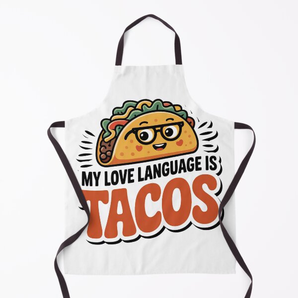 Item preview, My Love Language Is Tacos, Funny Taco Lover designed and sold by graphic-genie.