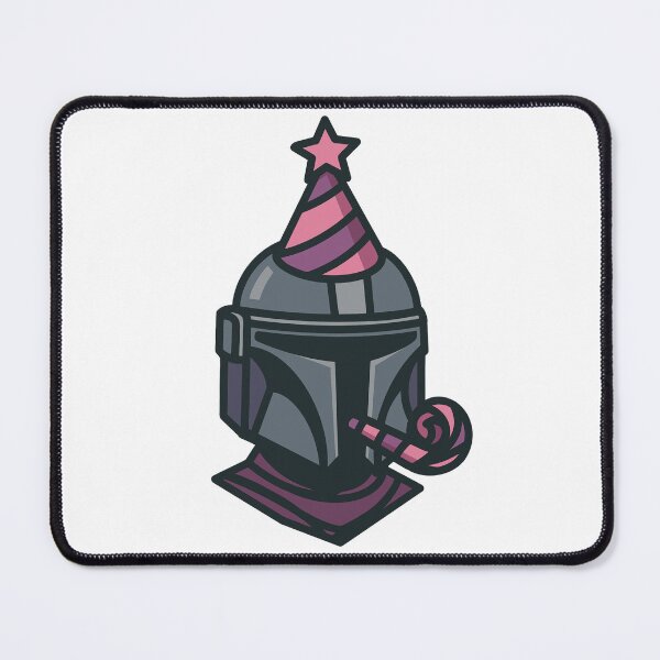 Item preview, Mando Helmet Birthday Party - Pink Purple designed and sold by retrofutured.